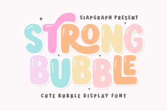 Bold Playful Typography for Versatile Design Projects
