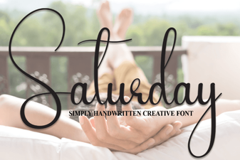 Saturday Font – a Stylish Free Typeface for Creative Design