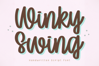 Winky Swing Font: Playful Typography for Creative Projects